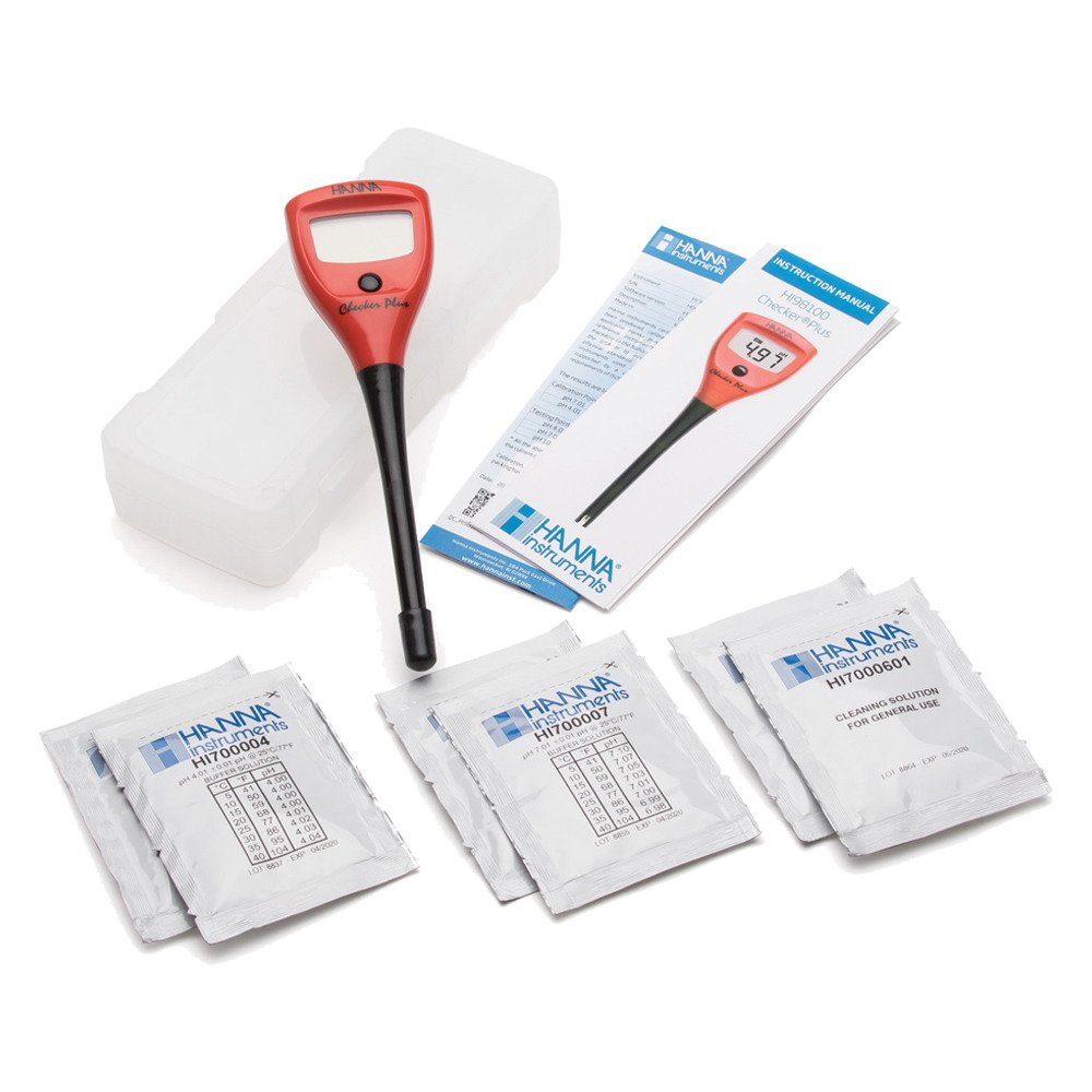 HI98100 Checker Plus рН-метр карманный HANNA INSTRUMENTS HI98100 по лучшей цене с доставкой - интернет-магазин Прогрессивные решения