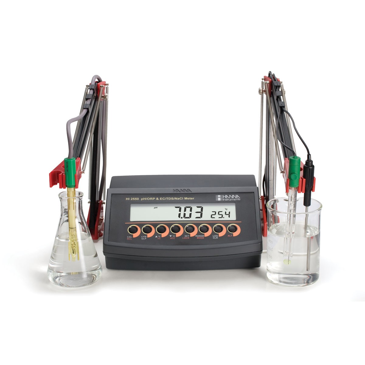 HI2550-02 лабораторный анализатор рН/ЕС/TDS HANNA INSTRUMENTS HI2550-02 по лучшей цене с доставкой - интернет-магазин Прогрессивные решения