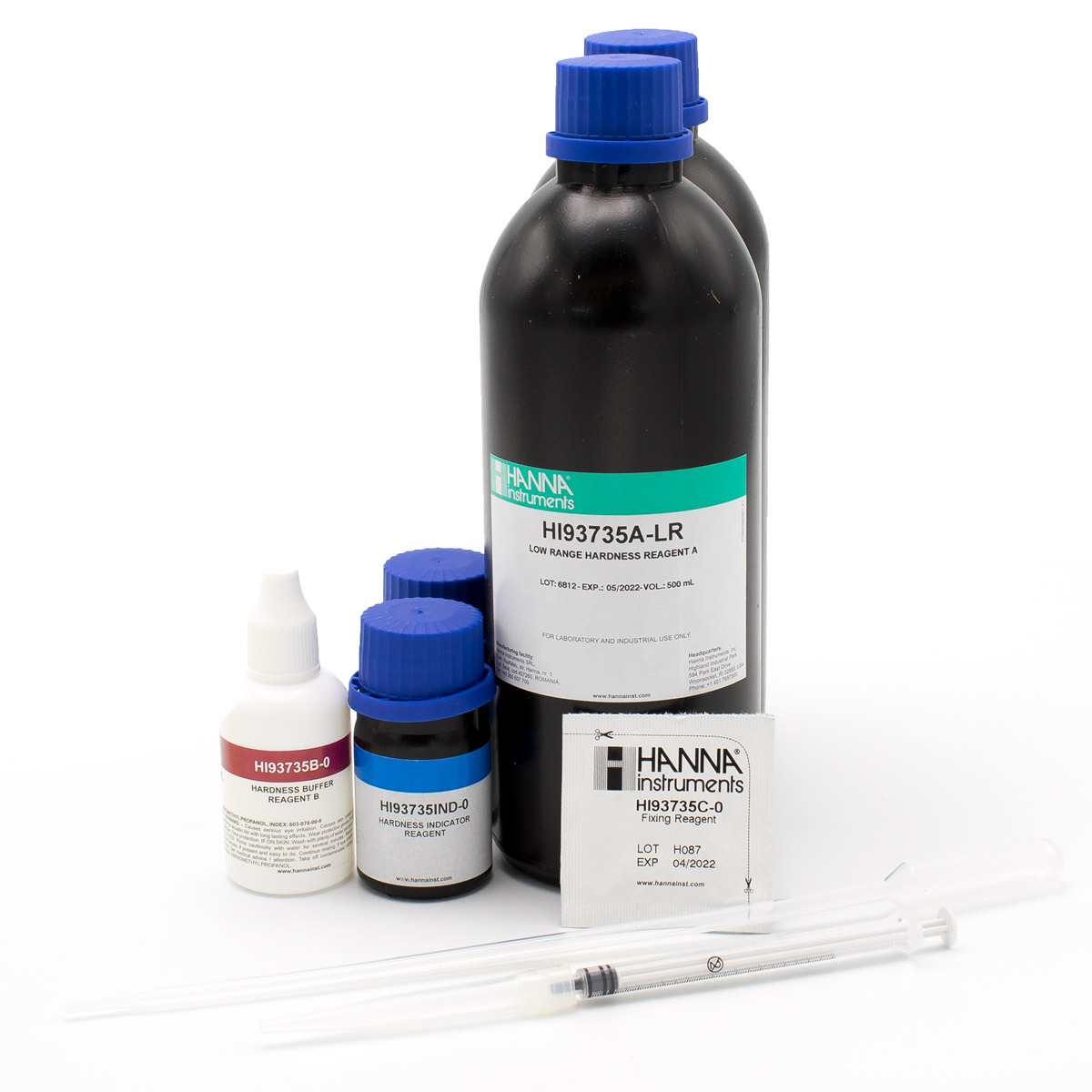 HI93735-00 реагенты на жесткость, 0-250 мг/л, 100 тестов HANNA INSTRUMENTS HI93735-00 по лучшей цене с доставкой - интернет-магазин Прогрессивные решения