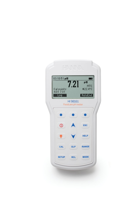 HI98161 pH-метр для пищевой промышленности HANNA INSTRUMENTS HI98161 по лучшей цене с доставкой - интернет-магазин Прогрессивные решения