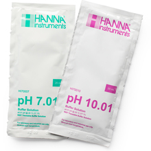 HI770710P буферные растворы pH 10.01 и 7.01, по 5 пакетиков каждого HANNA INSTRUMENTS HI770710P по лучшей цене с доставкой - интернет-магазин Прогрессивные решения