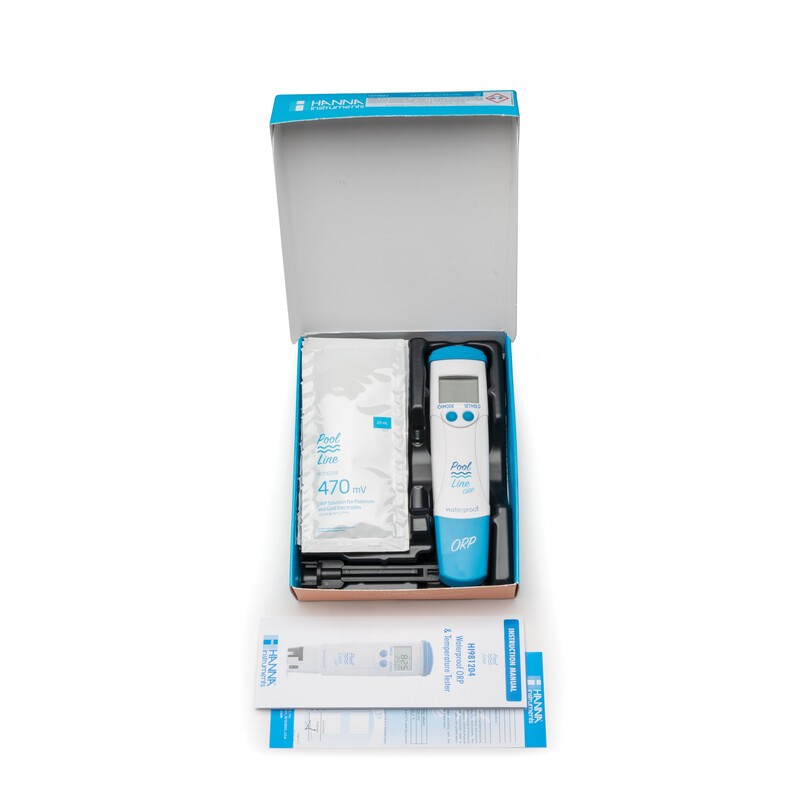 HI981204 ОВП тестер Red/Ox потенциала для бассейнов HANNA INSTRUMENTS HI981204 по лучшей цене с доставкой - интернет-магазин Прогрессивные решения