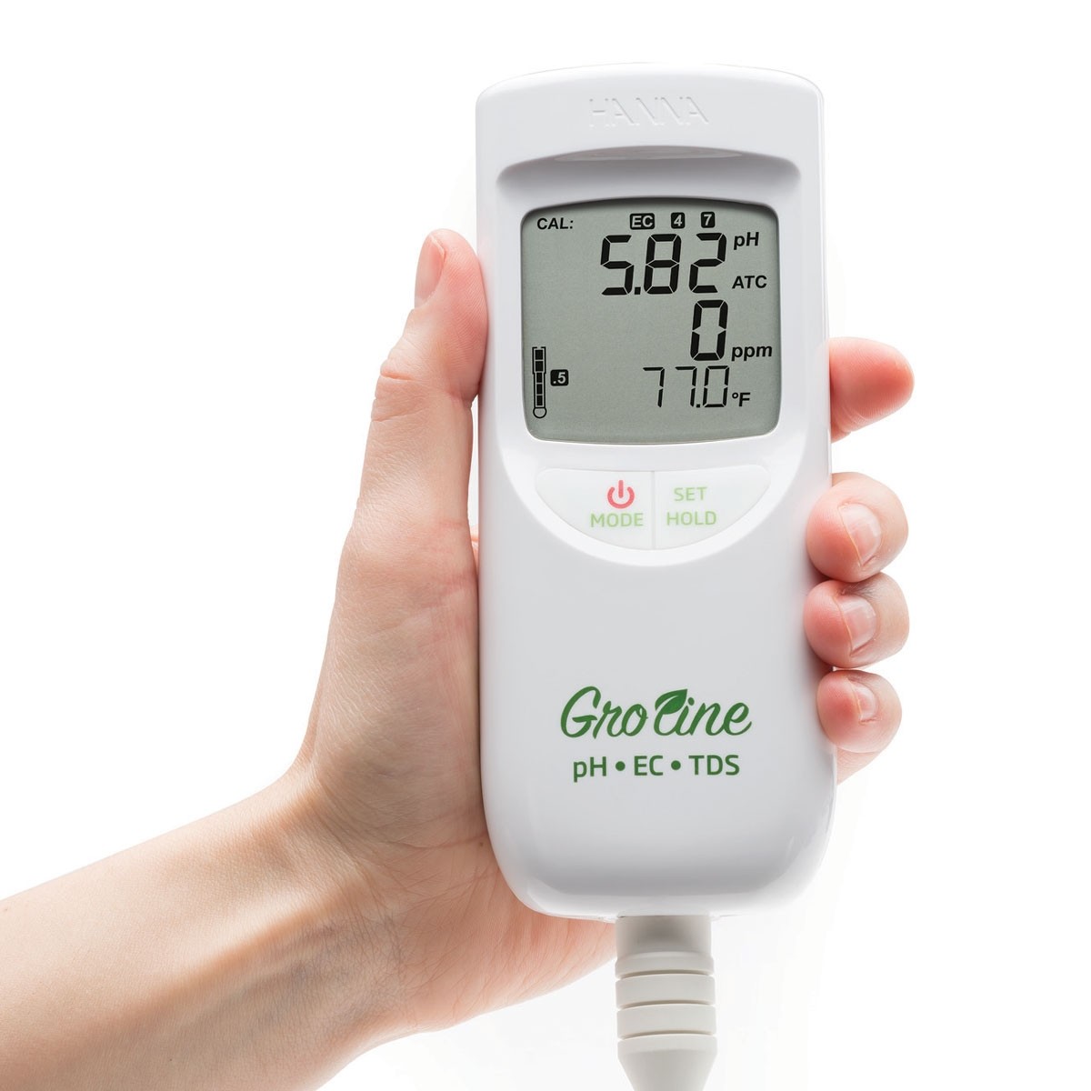 HI9814 Groline влагозащищенный pH/EC/TDS-тестер для гидропоники HANNA INSTRUMENTS HI9814 по лучшей цене с доставкой - интернет-магазин Прогрессивные решения