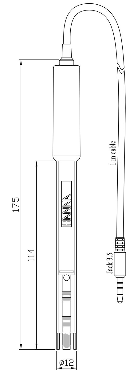 HI763100 датчик проводимости для edge HANNA INSTRUMENTS HI763100 по лучшей цене с доставкой - интернет-магазин Прогрессивные решения
