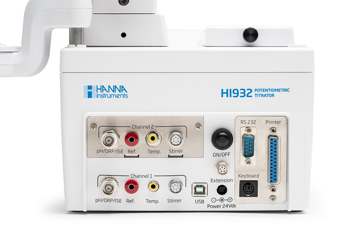 HI932C1-02 продвинутый автоматический потенциометрический титратор HANNA INSTRUMENTS HI932C1-02 по лучшей цене с доставкой - интернет-магазин Прогрессивные решения