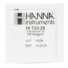 HI723-25 реагенты на хром VI, 0-999 мкг/л, 25 тестов HANNA INSTRUMENTS HI723-25 по лучшей цене с доставкой - интернет-магазин Прогрессивные решения