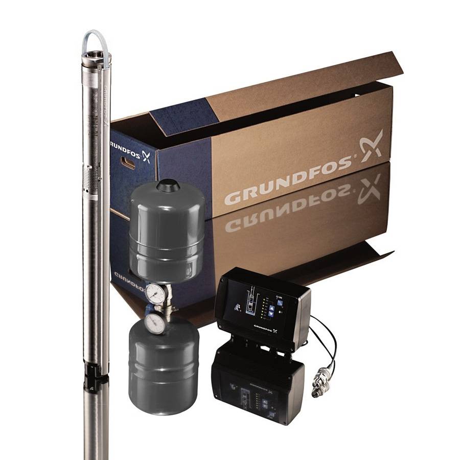 Скважинный насос Grundfos SQE 2-70 комплект Грундфос  по лучшей цене с доставкой - интернет-магазин Прогрессивные решения