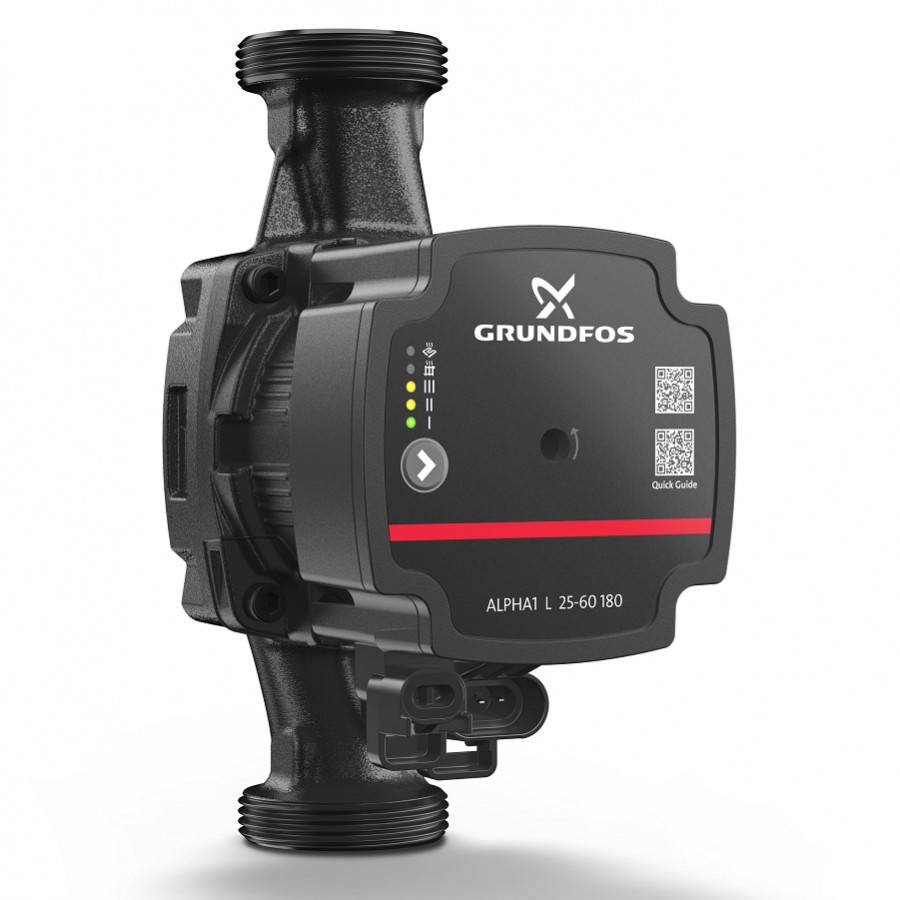 Циркуляционный насос Grundfos ALPHA1 L 25-60 180 Грундфос  по лучшей цене с доставкой - интернет-магазин Прогрессивные решения