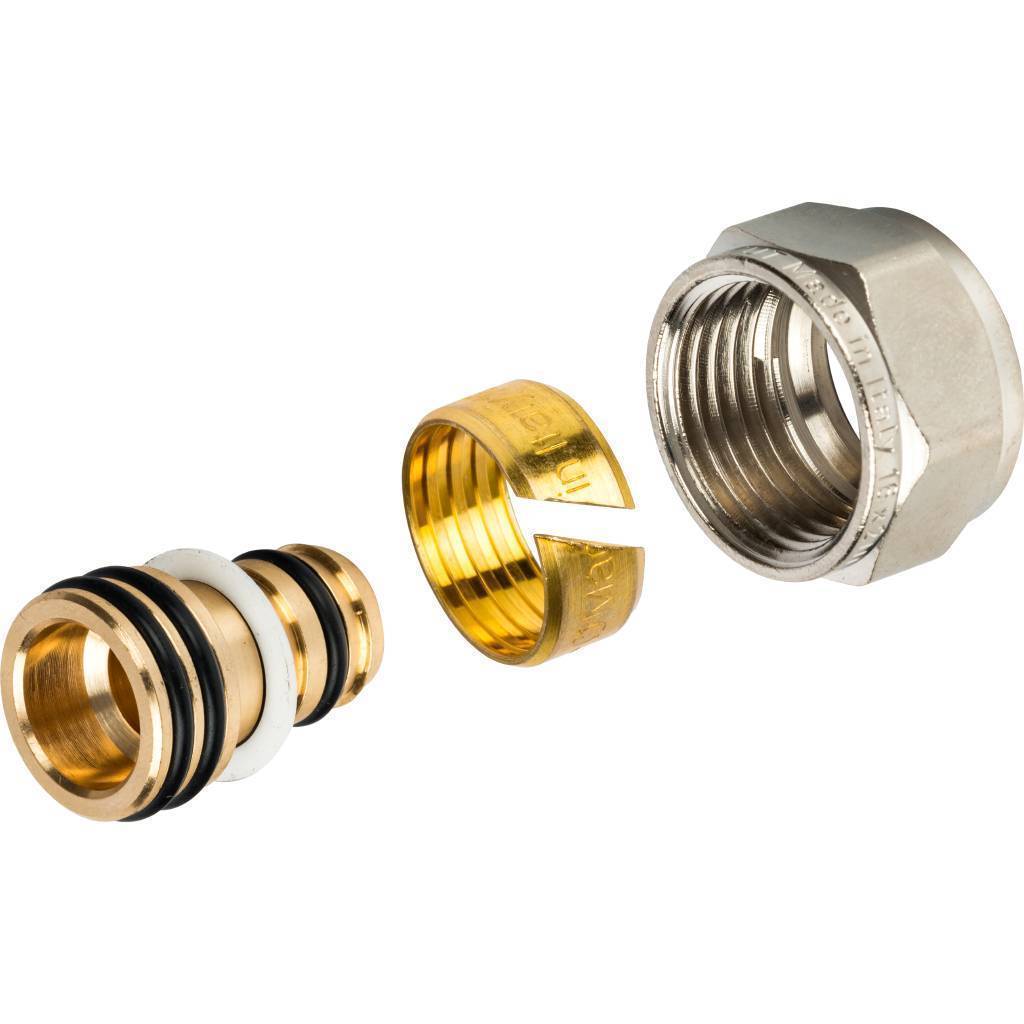 Купить SFC-0022-001620 STOUT  Фитинг компрессионный для труб PEX-AL-PEX 16х2,0х1/2 STOUT по лучшей цене с доставкой - интернет-магазин Прогрессивные решения