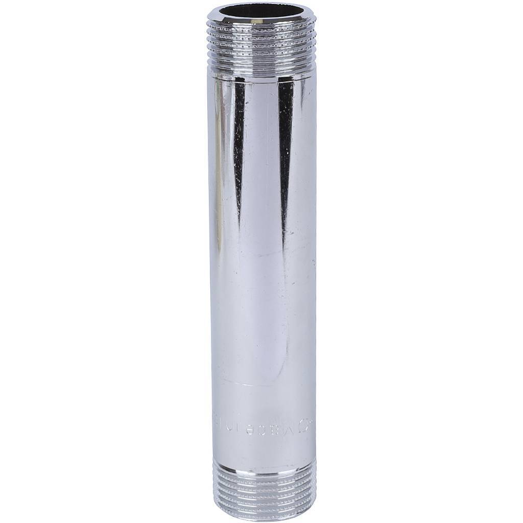 Купить SFT-0061-034125 STOUT  Удлинитель НН хромированный 3/4"x125 STOUT по лучшей цене с доставкой - интернет-магазин Прогрессивные решения