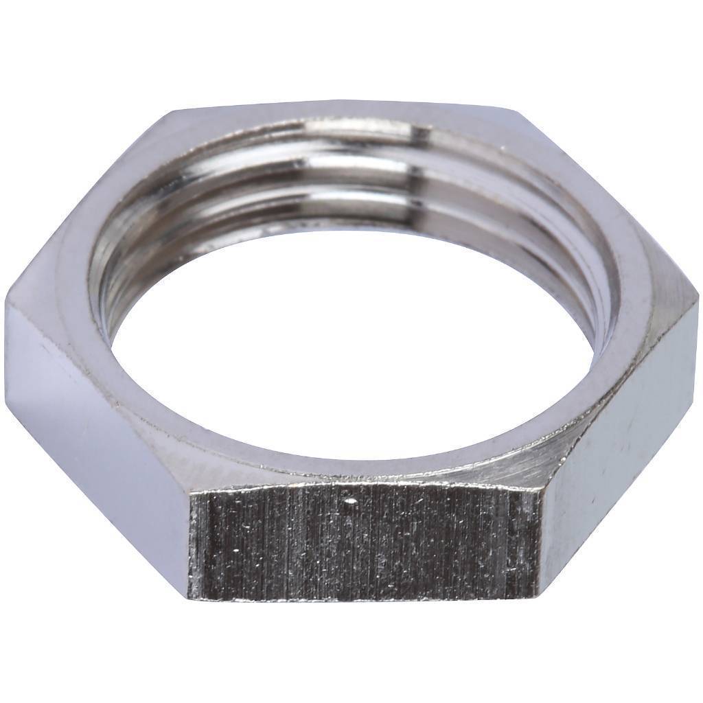 Купить SFT-0060-000038 STOUT  Контргайка никелированная 3/8" STOUT по лучшей цене с доставкой - интернет-магазин Прогрессивные решения