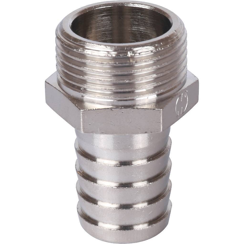 Купить SFT-0067-003420 STOUT  Штуцер НР никелированный 3/4"x20 STOUT по лучшей цене с доставкой - интернет-магазин Прогрессивные решения