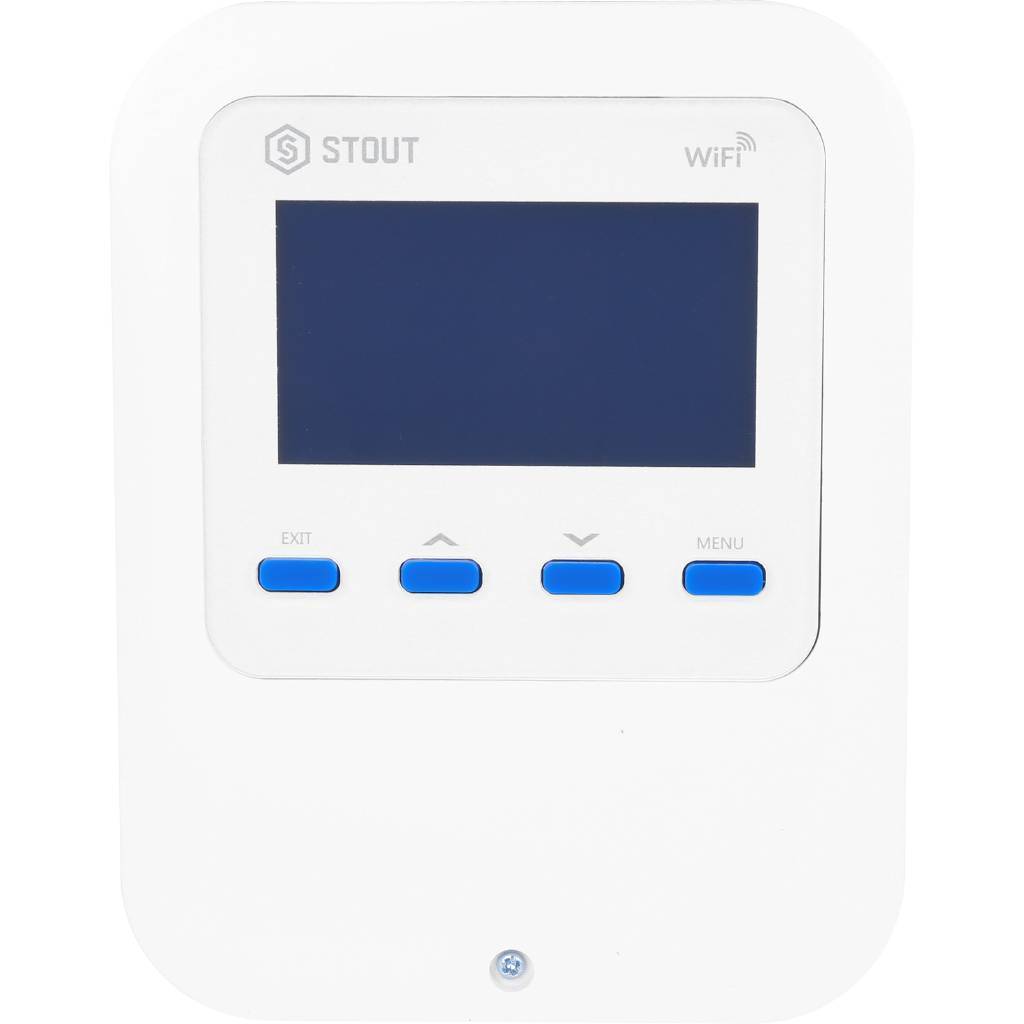 Купить STE-0101-100080 STOUT  Интернет регулятор температуры ST-WIFI 8S STOUT по лучшей цене с доставкой - интернет-магазин Прогрессивные решения