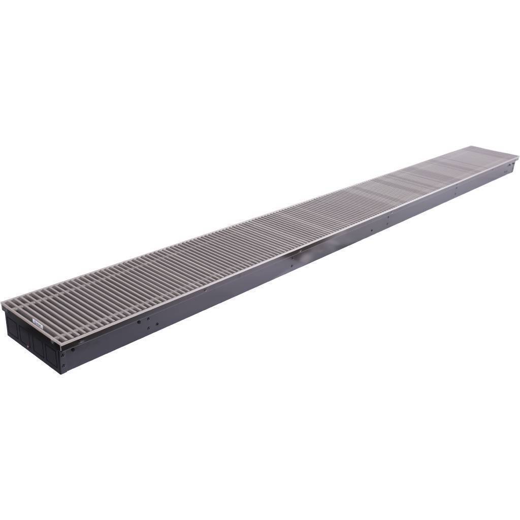 Купить SCN-1100-0824240 STOUT  Конвектор внутрипольный SCN 80.240.2400 (Решётка роликовая, анодированный алюминий) STOUT по лучшей цене с доставкой - интернет-магазин Прогрессивные решения