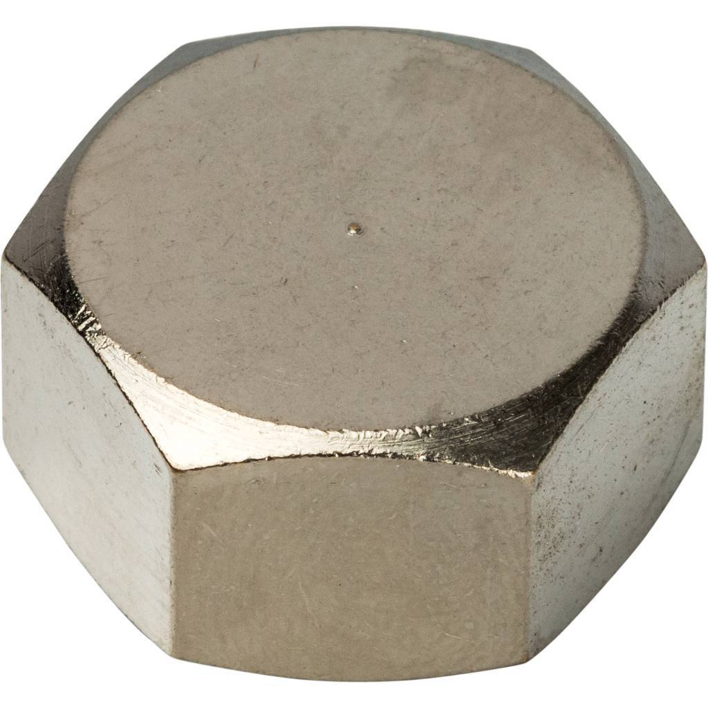 Купить SFT-0027-000038 STOUT  Заглушка ВР никелированная 3/8 STOUT по лучшей цене с доставкой - интернет-магазин Прогрессивные решения