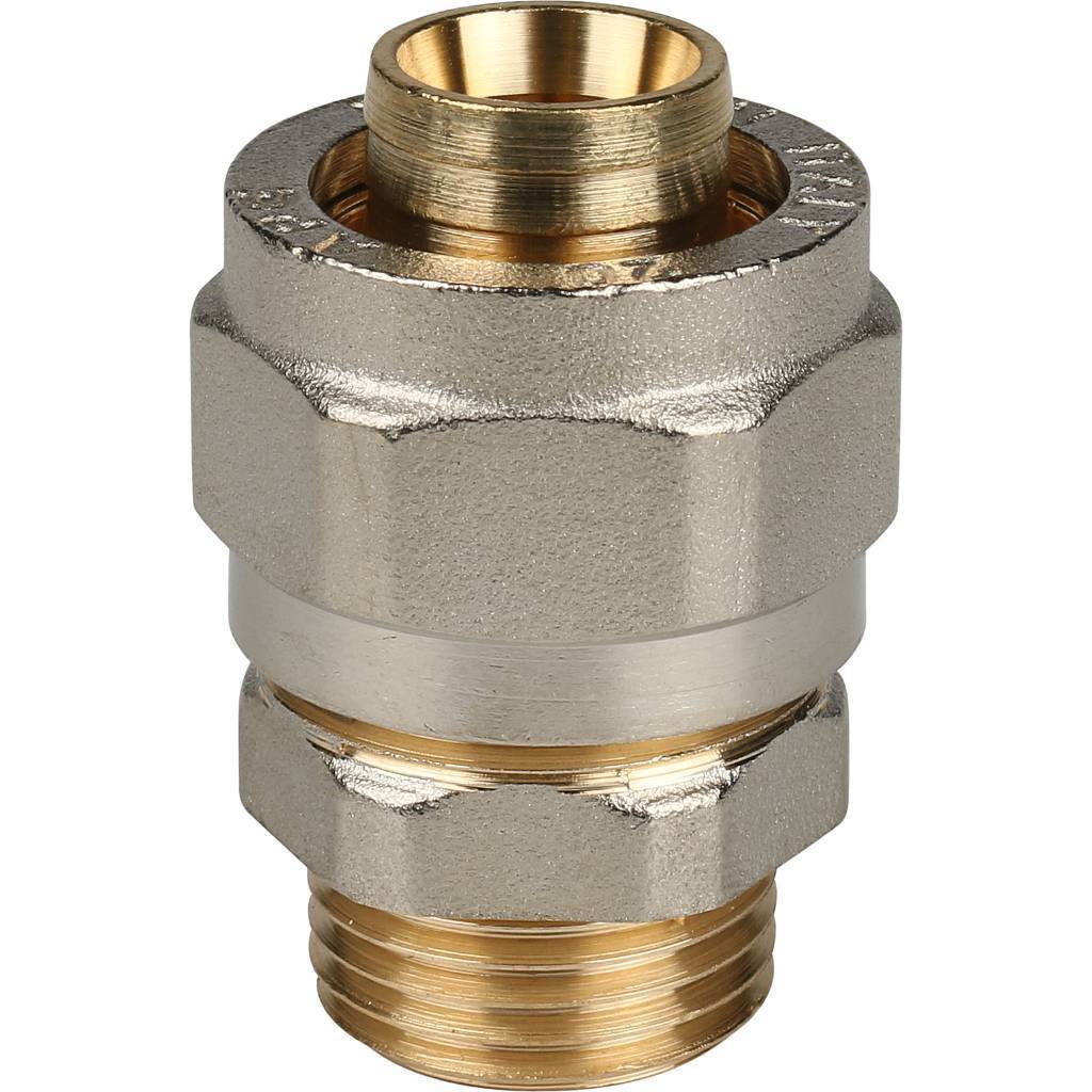 Купить SFS-0001-001220 STOUT   Переходник с наружной резьбой 1/2"х20 для металлопластиковых труб винтовой STOUT по лучшей цене с доставкой - интернет-магазин Прогрессивные решения