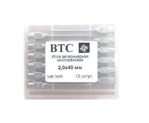 Игла многоразовая ВТС 2,0х20 Luer-Lock 12 шт/уп. Прогрессивные решения 142020 по лучшей цене с доставкой - интернет-магазин Прогрессивные решения