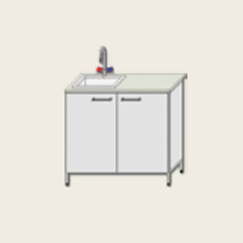 Купить Стол моечный C-5ПA-10 ТорнадоЛаб по лучшей цене с доставкой - интернет-магазин Прогрессивные решения