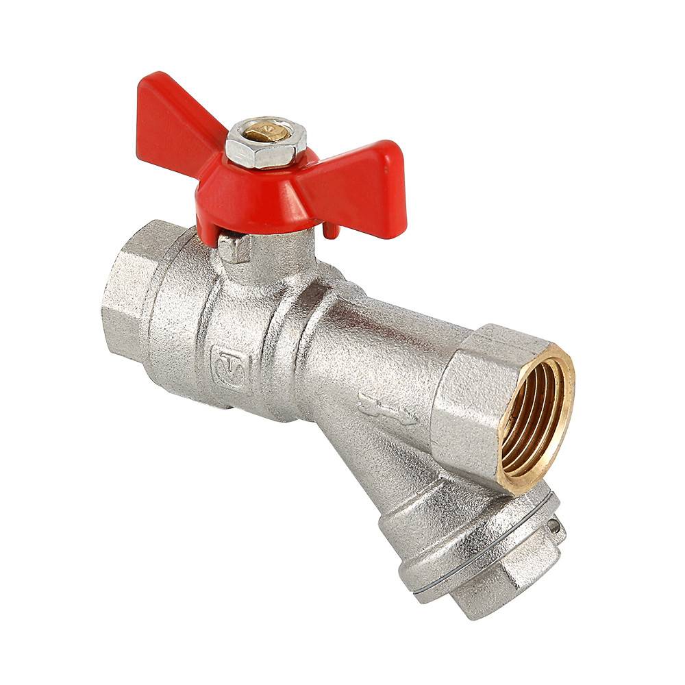 Купить Кран шаровой VALTEC COMBI со встроенным фильтром VALTEC по лучшей цене с доставкой - интернет-магазин Прогрессивные решения