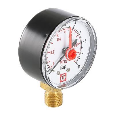 Купить Манометр с нижним подключением VT.TM50.D VALTEC по лучшей цене с доставкой - интернет-магазин Прогрессивные решения