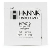 HI747-25 реагенты на медь, 0-999 мкг/л, 25 тестов HANNA INSTRUMENTS HI747-25 по лучшей цене с доставкой - интернет-магазин Прогрессивные решения