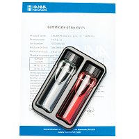 HI711-11 калибровочные стандарты для прибора HI711 HANNA INSTRUMENTS HI711-11 по лучшей цене с доставкой - интернет-магазин Прогрессивные решения