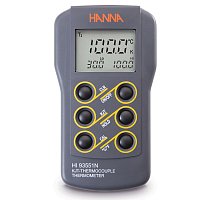 HI93551N водонепроницаемый термопарный термометр K, J, T-типа HANNA INSTRUMENTS HI93551N по лучшей цене с доставкой - интернет-магазин Прогрессивные решения
