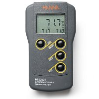 HI93531R портативный термометр с термопарой K-типа, разрешение 0,1С HANNA INSTRUMENTS HI93531R по лучшей цене с доставкой - интернет-магазин Прогрессивные решения