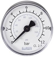 TAU001 Манометр с трубкой Бурдона BURKERT TAU001 по лучшей цене с доставкой - интернет-магазин Прогрессивные решения