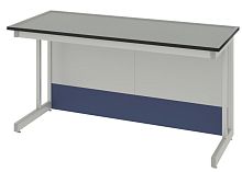 Стол лабораторный рабочий низкий ЛАБ-PRO СЛн 150.65.75 TR-TR16/22 ЛОиП  по лучшей цене с доставкой - интернет-магазин Прогрессивные решения